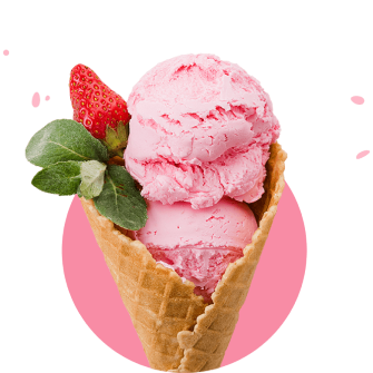 strawberry ice-cream